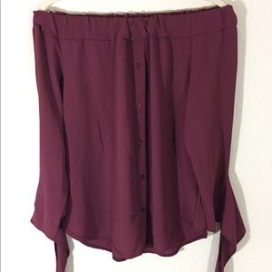 Boohoo Off the shoulder Top